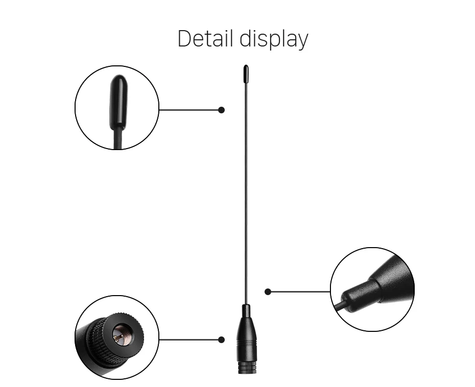 NKTECH sma-мужская антенна Dual Band для TYT MD-380 MD-390 gps MD-UV380 MD-UV390 TH-UV8000D TH-UV3R UV8000E Retevis RT82 RT3 GT-77S