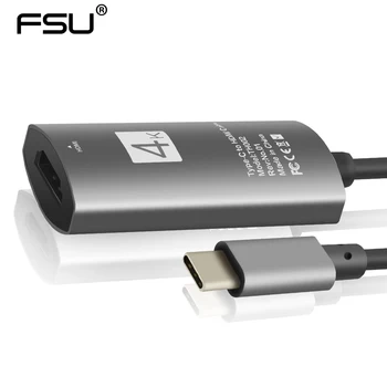 

Type c to HDMI Female Cable converter support 4K 1080P USB c to HDMI Adapter extend Cable for Macbook Projector HDTV Samsung S8