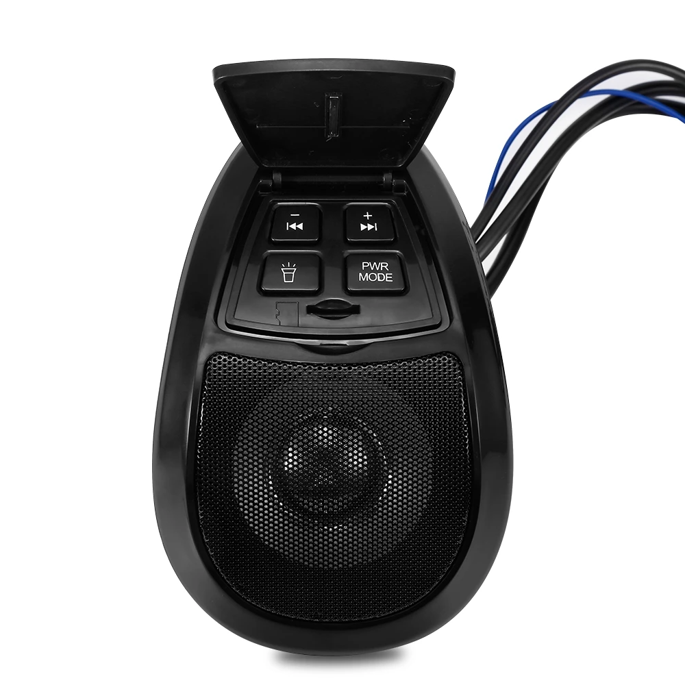 2 шт. MT493 мотоциклетные Bluetooth колонки MP3 аудио плеер водонепроницаемый FM