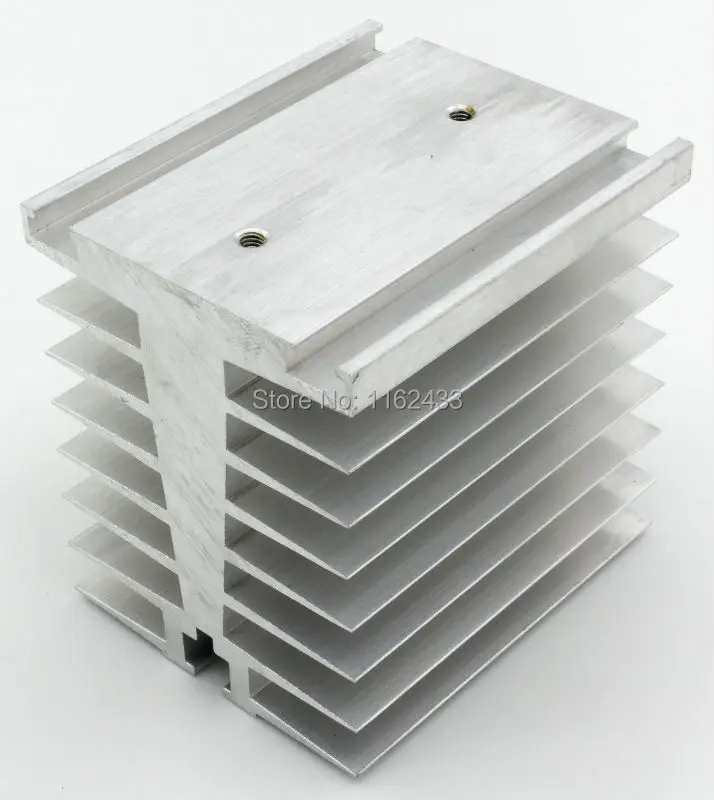 

FHSI03-100 100*66*80 mm 120A single phase solid state relay heat sink / radiator FHS-S120