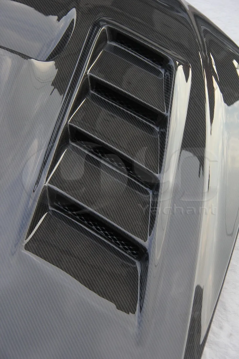 Автомобильный Стайлинг отправлен в аэропорт из углеродного волокна капот подходит для 2008- Subaru Impreza GRB GVB WRX STI VS Стиль капота
