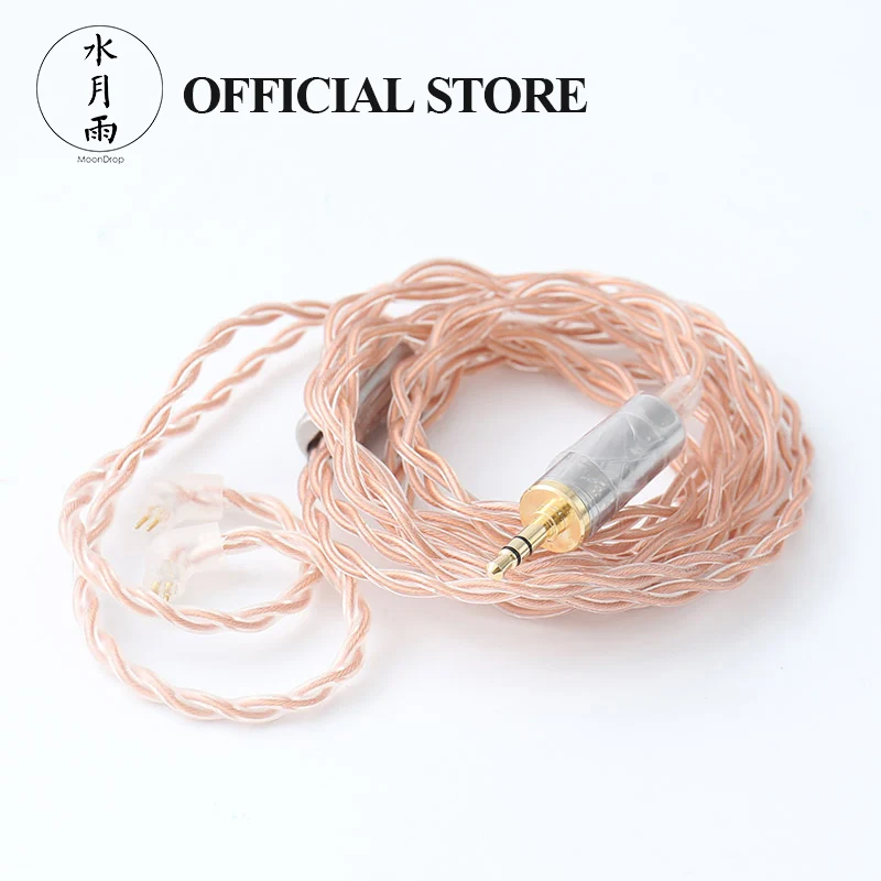 

Moondrop Violet II 6N OCC 0.78 Double Pin 3.5mm Single End/2.5mm Balance/4.4mm Balance Plug Earphone Upgrade cable