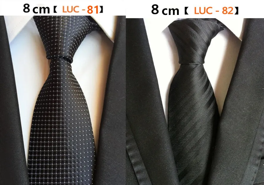 Модные галстуки классические мужские полосатые желтые темно-синие свадебные галстуки жаккардовые плетёные шелковые мужские Одноцветный галстук галстуки в горошек