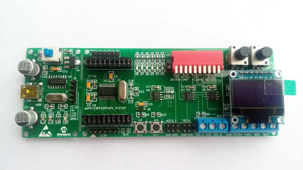 Dspic Development Board Dspic33ep Development Board Dsp Experiment ...