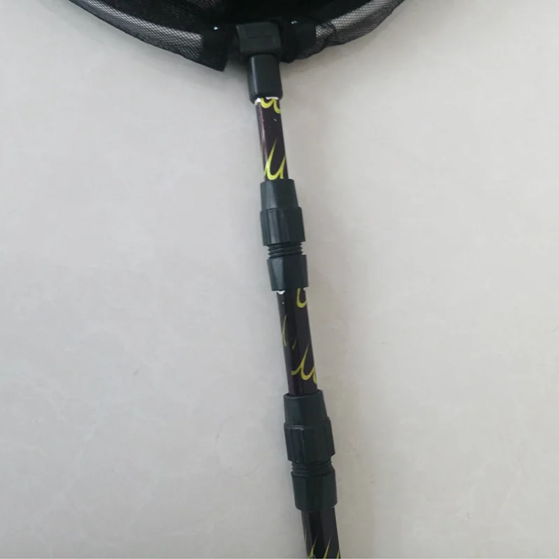 

New Aluminum Alloy Folding Carp Fishing Net Handle Fishing Brail Extending Pole Net Tackle 190cm WHShopping