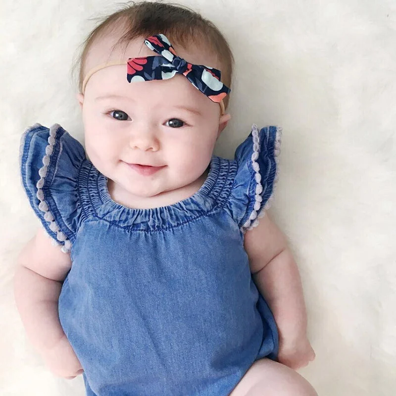 

Hot Cowboy Newborn Baby Infant Baby Girls Romper Jumpsuit Clothes Outfits