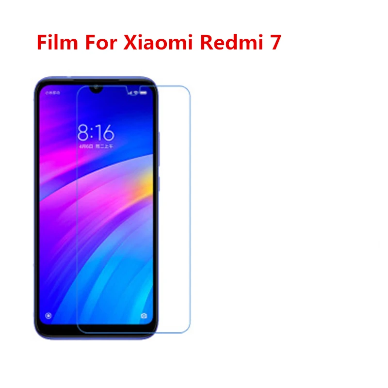 

1/2/5/10 Pcs Ultra Thin Clear HD LCD Screen Guard Protector Film With Cleaning Cloth Film For Xiaomi Redmi 7.