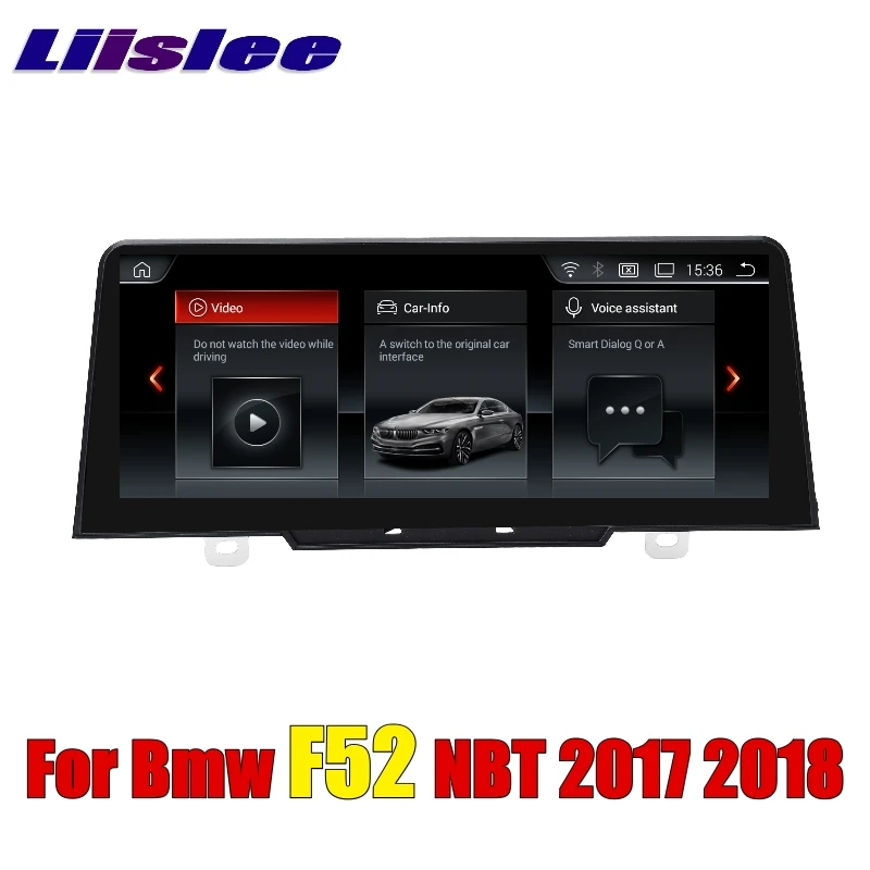 Sale LiisLee Car Multimedia GPS Audio Hi-Fi Radio Stereo For BMW 1 Series M1 F52 2017 2018 Original NBT Style Navigation NAVI 3