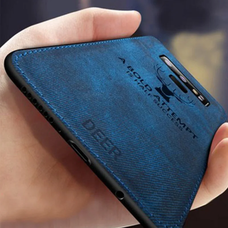 Противоударный чехол из ткани с оленем для Huawei Mate 20 Lite P20 P30 Pro P10 P Smart 2019 Nova 4 3i Y7 Prime