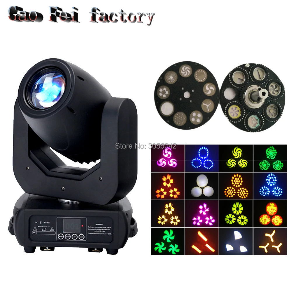 

High Power 3 prism effect ,led moving head spot lights DMX 13/16 Professional Dj Stage Spot Lighting