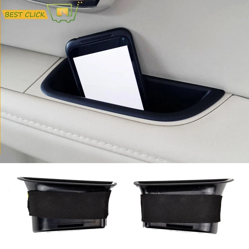 2pcs Fit For Volvo S80 XC70 V70 Front Door Handle Storage Box Arm Rest