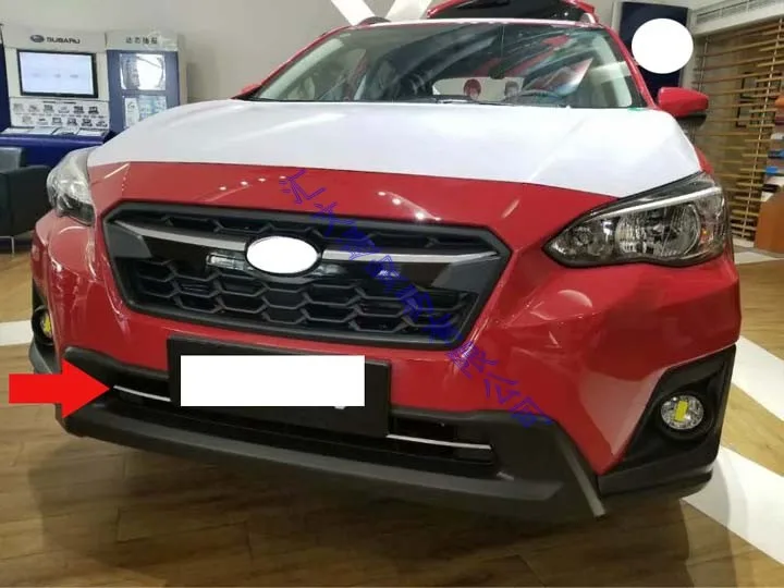 Передняя решетка радиатора из нержавеющей стали для Subaru XV 2018 2019 декоративная