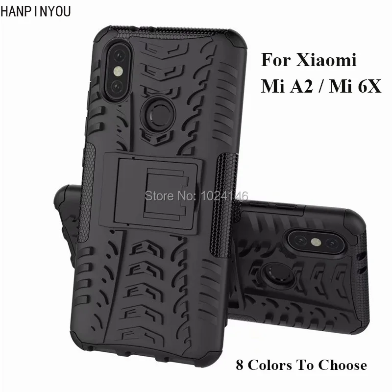 Ослепляющий гибридный мягкий противоударный силиконовый чехол для Xiaomi Mi A2 / 6X 5 99
