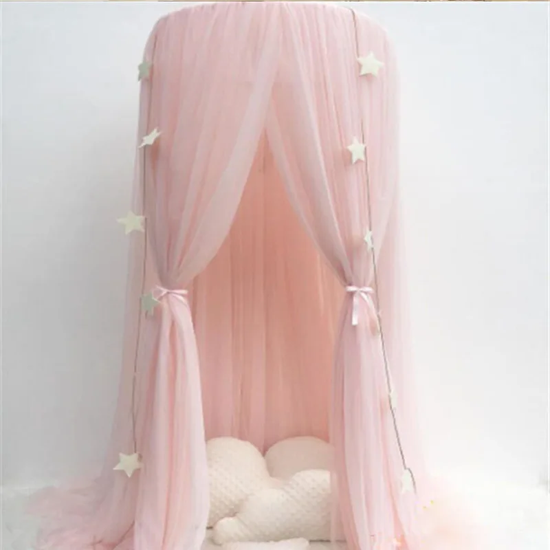 Buy Baby Round Lace Crib Netting Princess Dome Bed