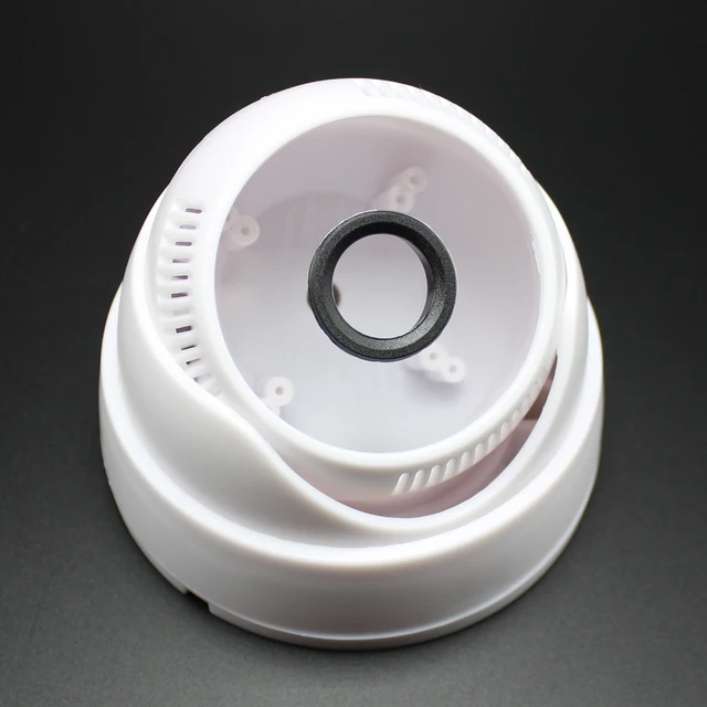 Dome Camera Housing ABS Plastic IP Camera Casing For DIY CCTV