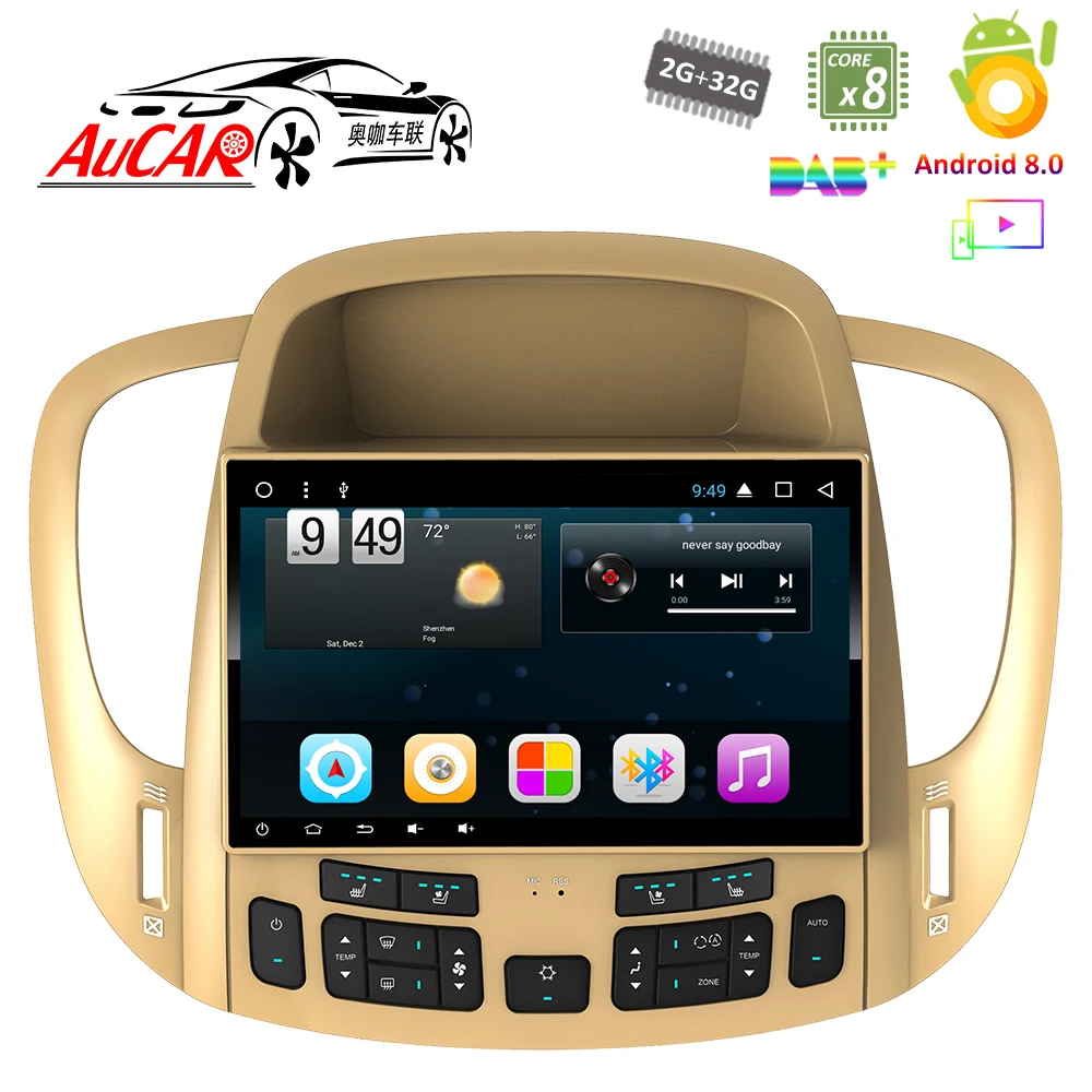 

Android 7.1 T8 10.1" NO Car DVD Player GPS Navigation system for Buick LaCross Octa core Bluetooth GPS Radio WIFI 4G Stereo