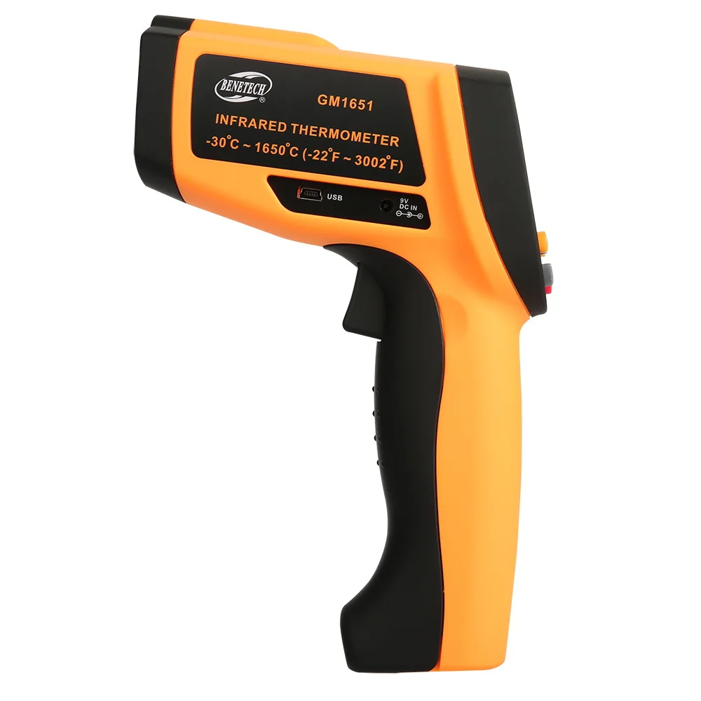 GM1651 USB Digital Non contact IR Infrared Thermometer 501