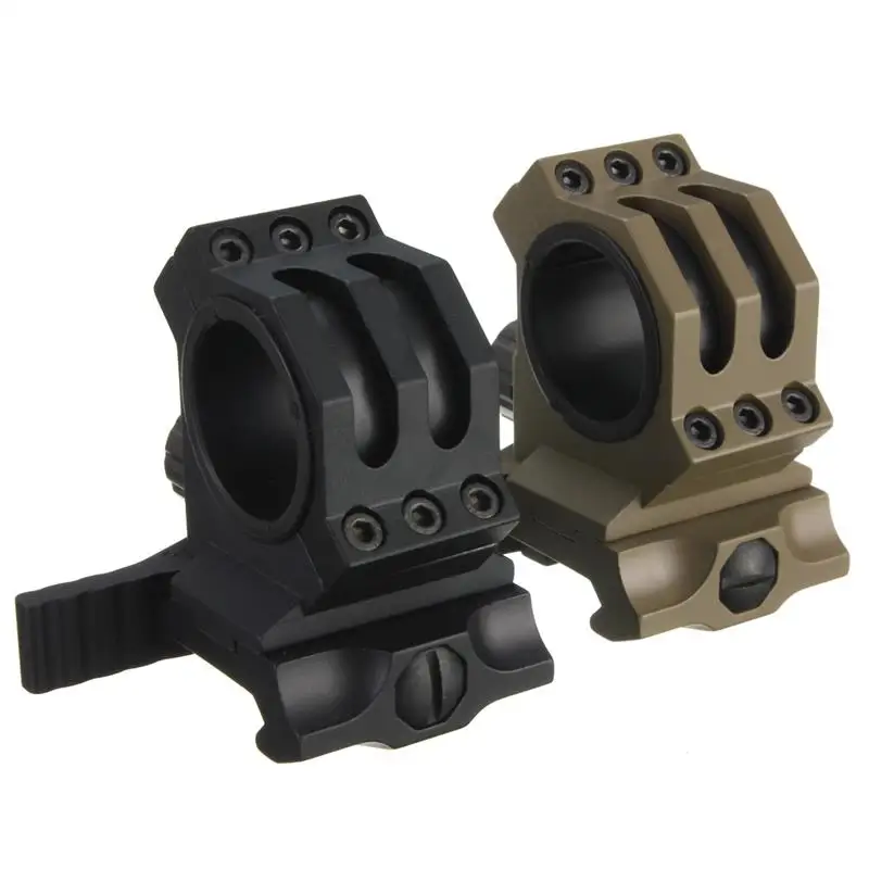 

High quality Hunting Riflescope Accessories QD Quick Release 30mm/25.4mm Rings fit 20mm Weaver/picatinny Rail Scope Mount