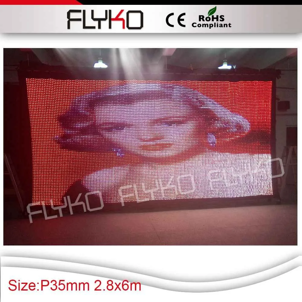 led video curtain 42