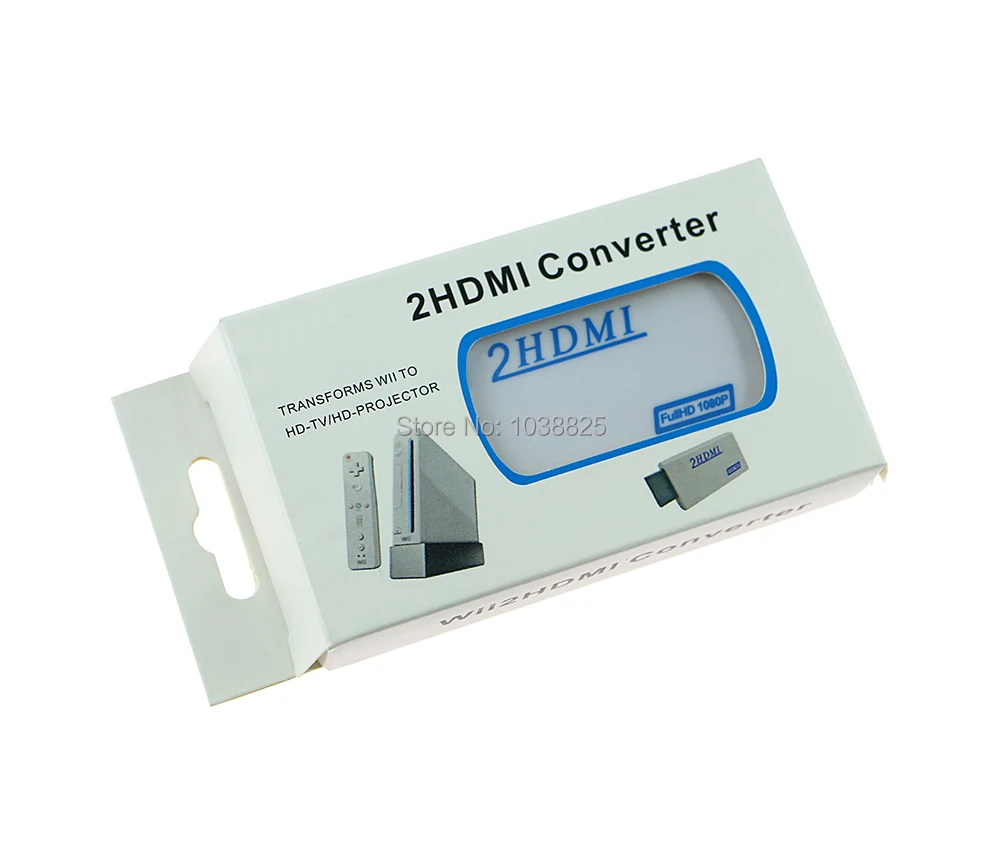 Переходник для Wii в HDMI поддержка FullHD 720P 1080P 3 5 мм аудио 2 адаптер HDTV|Запасные части| |