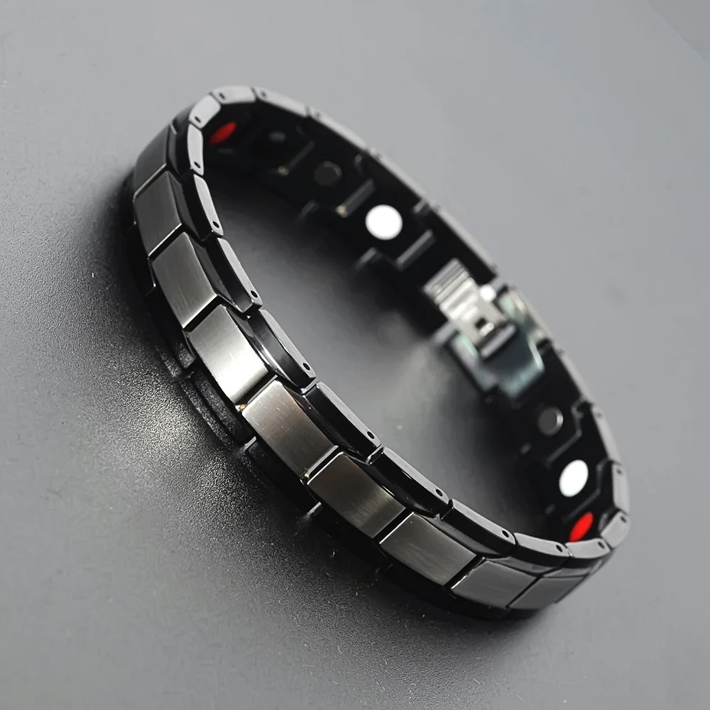 

Magnet 316L Stainless Steel Healthy Energy Bracelets Germanium Magnetic Negative Ion Germanium Powder Neodymium Magnet 2019