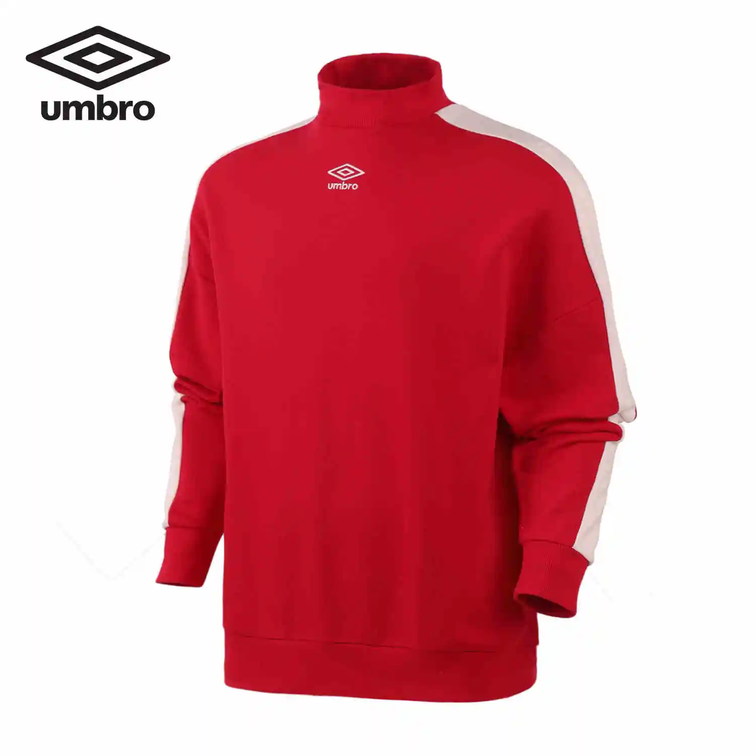 

Umbro 2019 Spring New Men High Collar Cotton Knitted Sportsweater Long-sleeved Pullover UI191AP2401