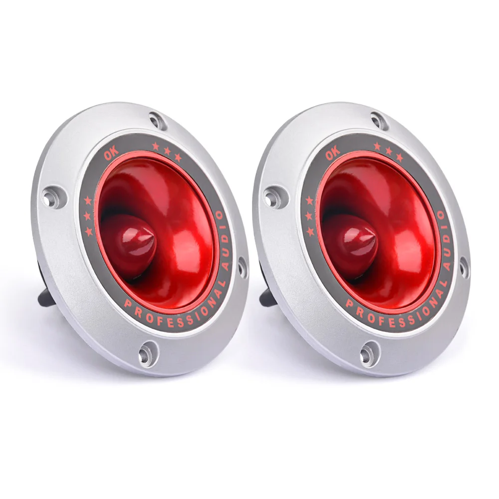 AIYIMA 2Pcs 4 Inch Tweeters Speaker Piezoelectric Tweeter 100W Ceramic Buzzer Treble Audio Speaker Treble Piezo Stage Loudspeake 2