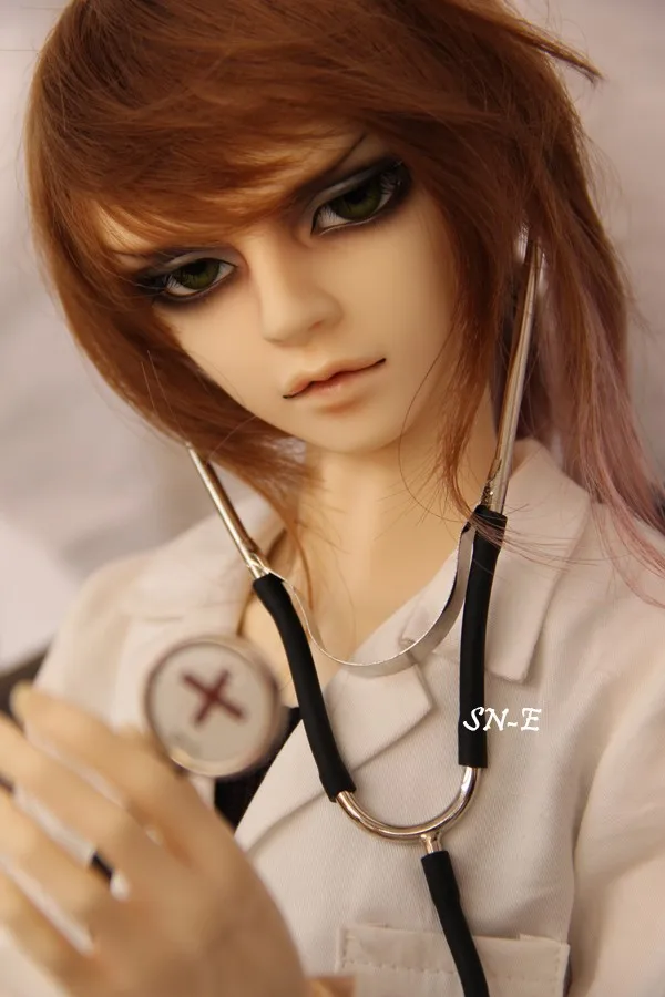 Кукла доктор металлический стетоскоп для BJD 1/3 SD10/SD13, SD17, Uncle BJD аксессуары для кукол AC24