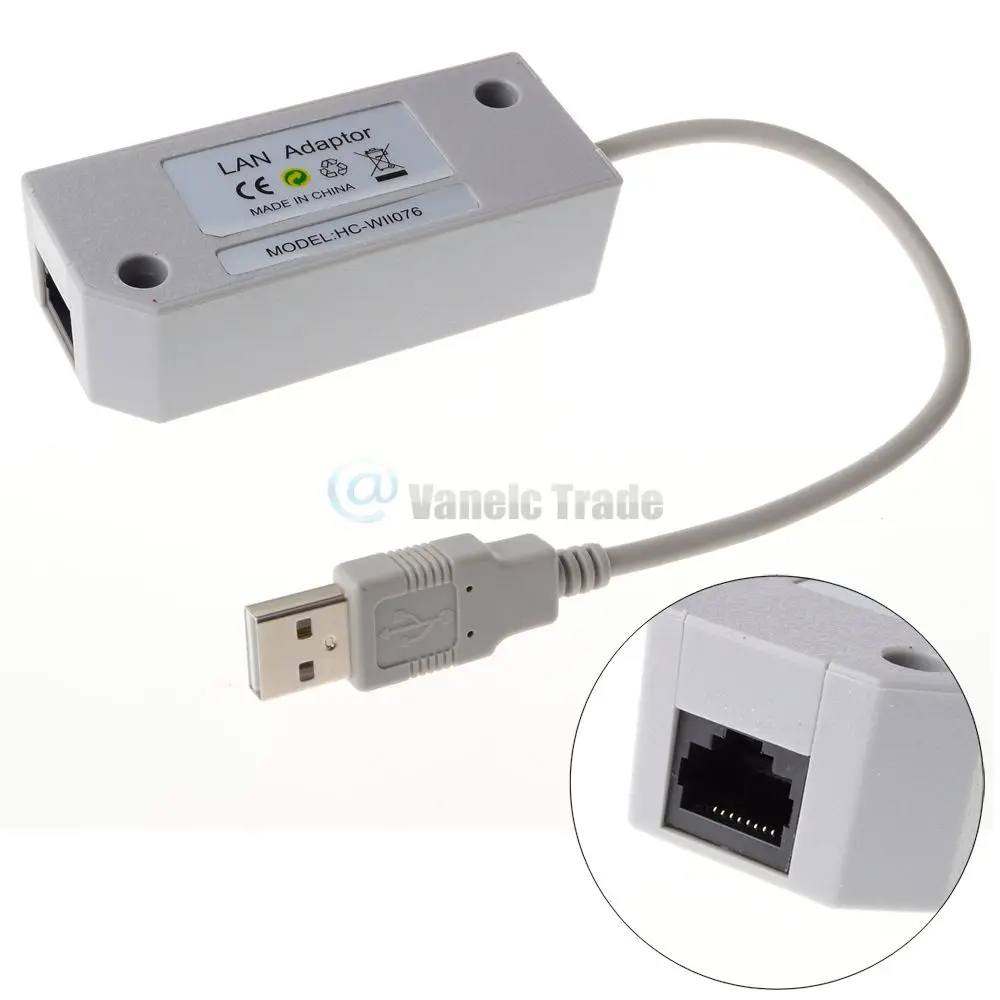 Usb Internet Ethernet Lan Adaptador De Red Conector Nintendo Wii Wii U Nuevo Connector Cap Connector Usbconnector Camera Aliexpress