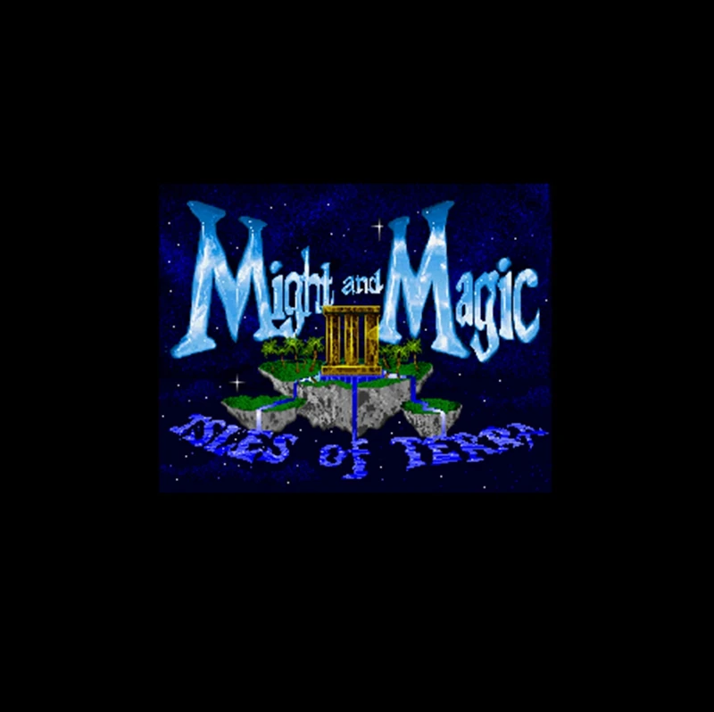 Might and Magic III-Isles of Terra 16 bit большая серая игровая карта для NTSC игрового игрока Прямая