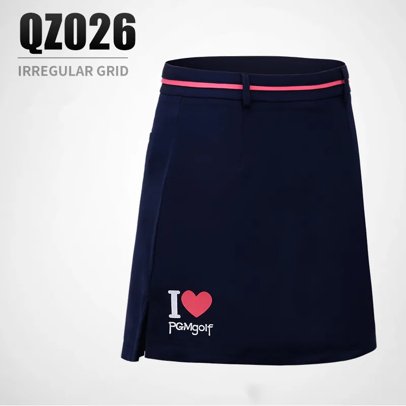 PGM spring summer ladies golf skirt Women print decoration elastic