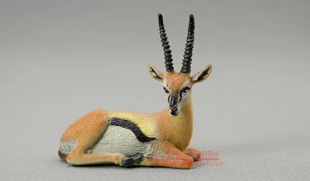 Antelope lying   Animas ! solid animal model toy d...