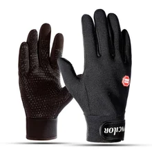 Для мужчин Для женщин Водонепроницаемый флисовые перчатки лыжные Термальность Сенсорный экран Открытый Спорт Велоспорт ветрозащитные сноуборд перчатки