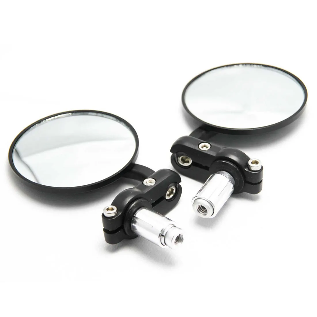 

Dongzhen Motorcycle Mirror Electrombile Rearview Mirrors Electrical Motor E-Bike Back Side Convex mirror Universal 22MM Handle