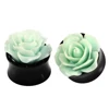 2Pcs Acrylic Ear Plug Tunnels Cute Ear Expanders Screw Fit Ear Flesh Tunnel Gauges Piercing Mixed Styles Ear Stretcher Jewelry ► Photo 3/6