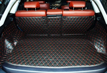 

High quality! Special trunk mats for Lexus RX 450h 2014-2009 waterproof cargo liner boot carpets for RX450h 2011,Free shipping