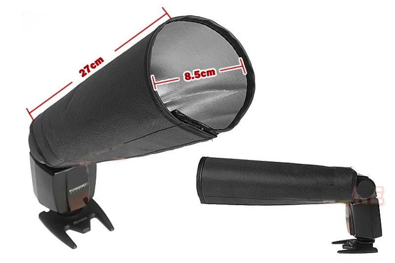 Рассеиватели для вспышки складной spotlighting ткань Бендер Light Beam Snoot Софтбоксы трубка