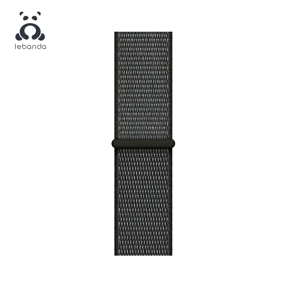 Lebanda Sport loop для apple watch 5, 4, 3, 2, 1, ремешок для iwatch 38, 40, 42, 44 мм, тканый нейлоновый ремешок, Аляска, синий - Цвет ремешка: Dark Olive