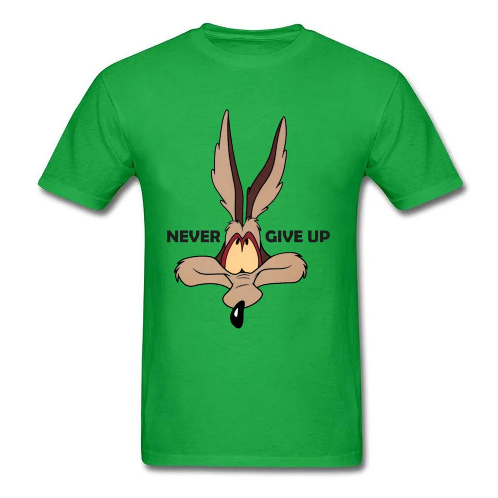 Fox Tops Wolf Tees Men Green Animeryo