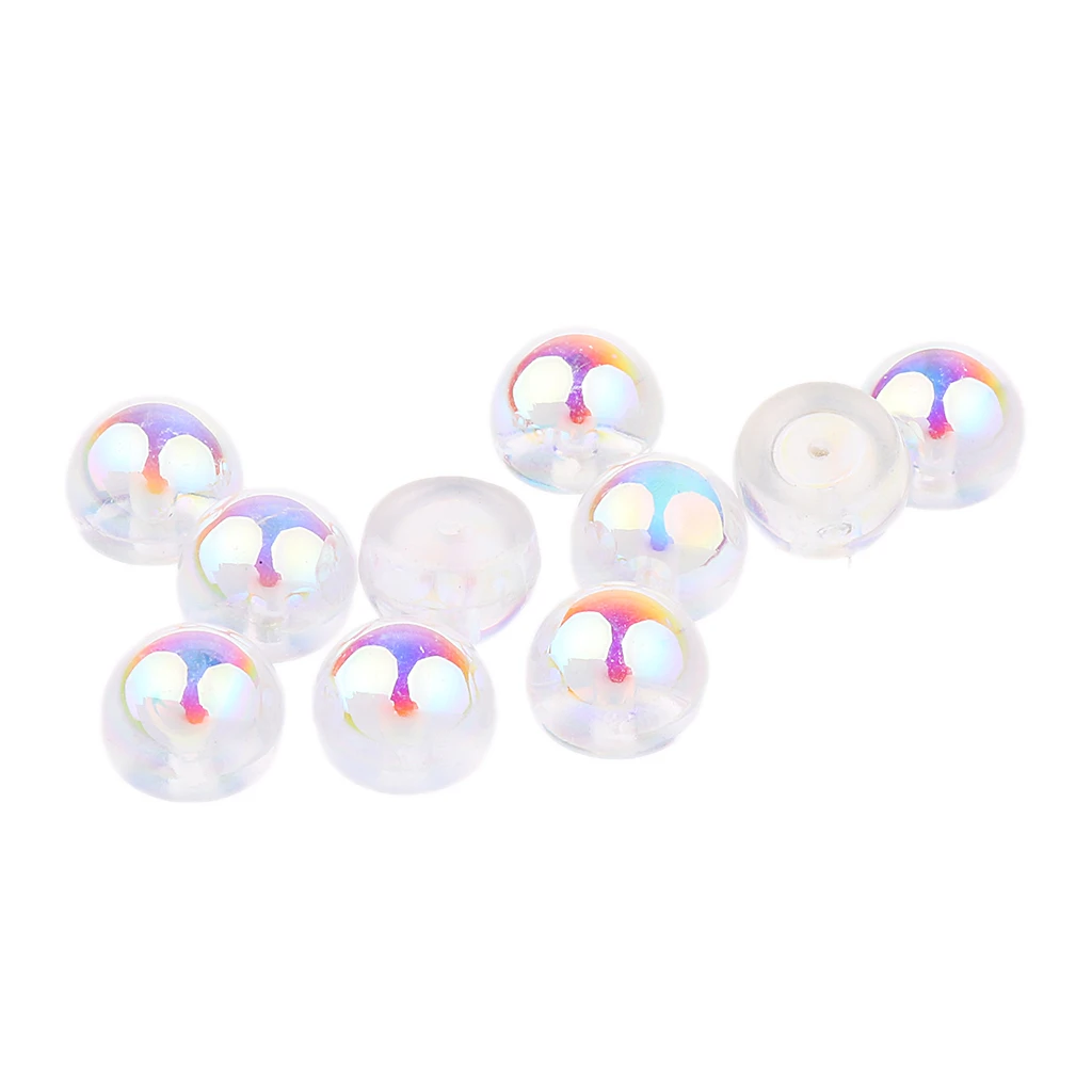 New Arrived 10 Sets Colored Pearl Rivets Studs Buttons for Cloth Hat Bag Shoes Crafts Decoration DIY Home Garment Accessories