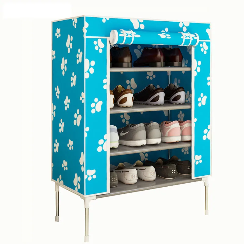 

Dustproof Shoe Cabinets Shoes Rack Stand Shelf Shoes Organizer Living Room Bedroom Waterproof Storage Furniture