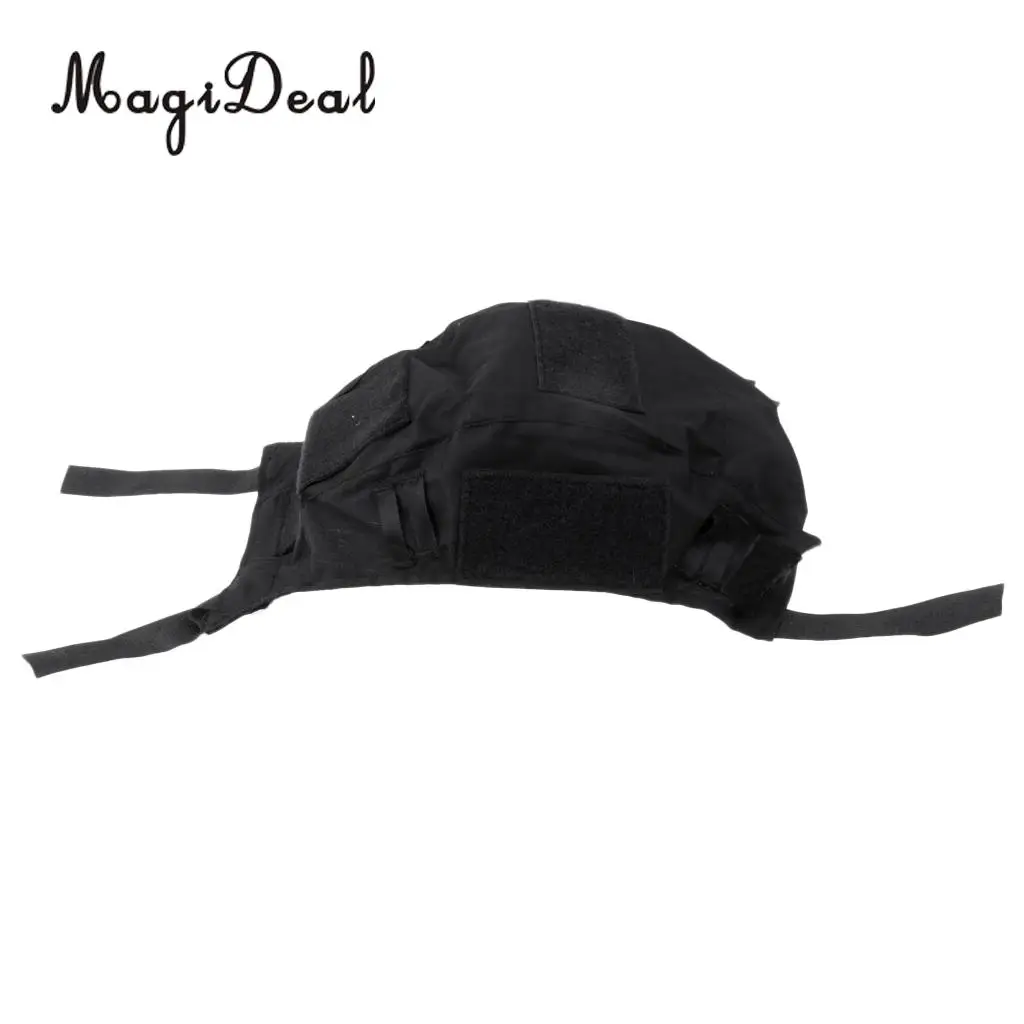 Tactical Hunting FAST Camo Helmet Cover Outdoor Equipment Black