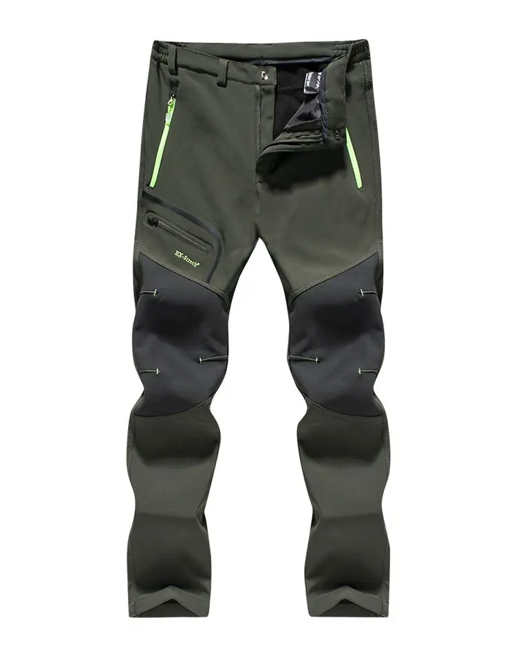 Мужские зимние штаны, мягкие армейские военные штаны, тактические брюки-карго, ветрозащитные водонепроницаемые теплые камуфляжные армейские флисовые штаны