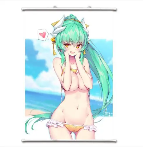 Японский аниме Fate Grand Order Kiyohime домашний Декор настенный плакат прокрутка 60*90 см |