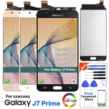 Для SAMSUNG GALAXY J7 Prime lcd G610 G610F G610M дисплей сенсорный экран дигитайзер Замена для 5," SAMSUNG J7 Prime lcd