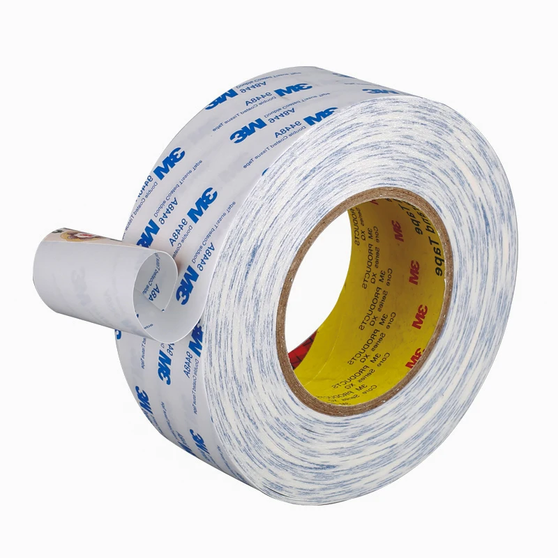 

3M 9448A White Double-side Sticky Double Coated Tissue Tape For Mobile Phone Touch Screen LCD Display Nameplate 2mm ~100mm x 50m
