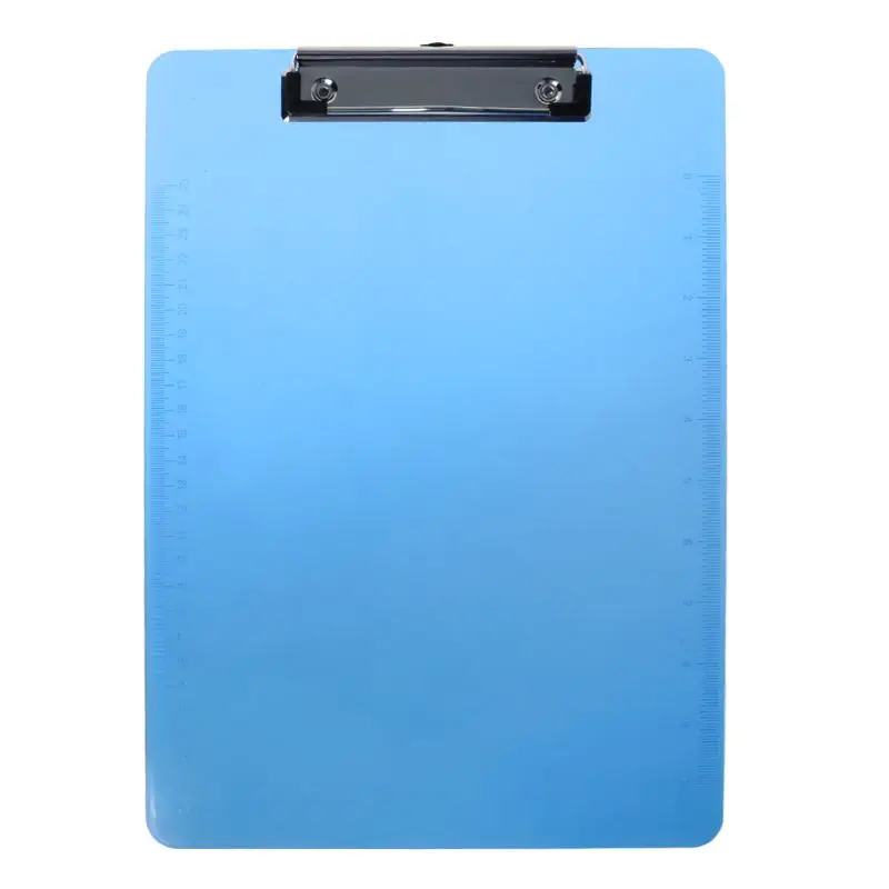

Blue color Transparent Holder Plate For Paper A4