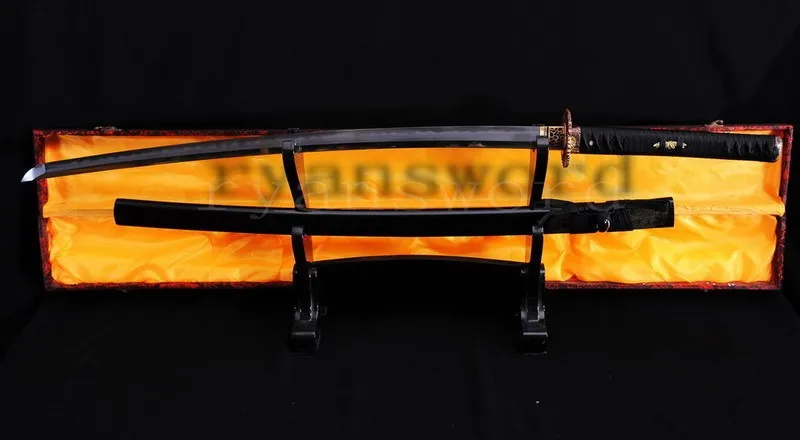 HIGH QUALITY HANDMADE SHIHOZUME CLAY TEMPERED ABRASIVE JAPANESE SAMURAI SWORD KATANA