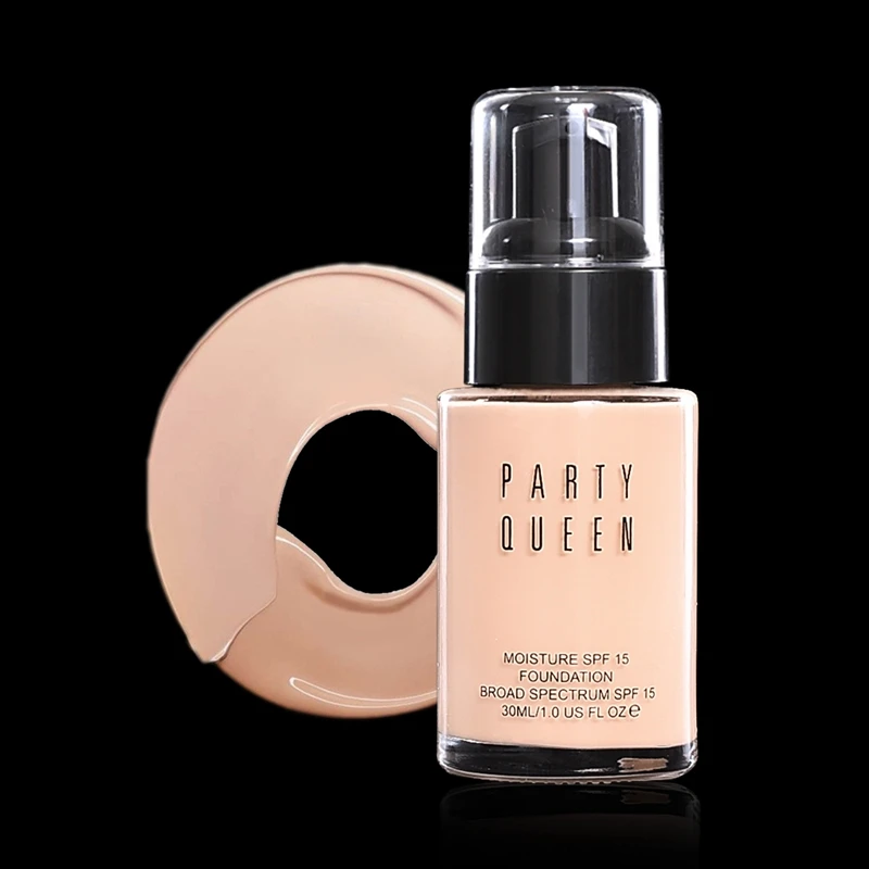 

12pcs Party Queen 30ML Full Cover HD Matt Liquid Foundation Makeup Face Base Long Lasting Concealer Primer BB Cream Cosmetics