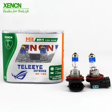 XENCN H11 Teleeye интенсивный светильник автомобильный головной светильник s галогенная лампа автомобильный противотуманный источник 55 Вт для Encore SRX Silverado LaCrosse Новинка 2 шт